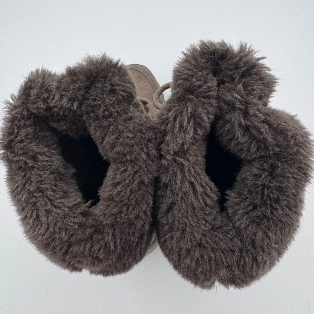 Hi-Tec St‎ Moritz 200 Womens Brown Suede Waterproof Insulated Winter Snow Boots